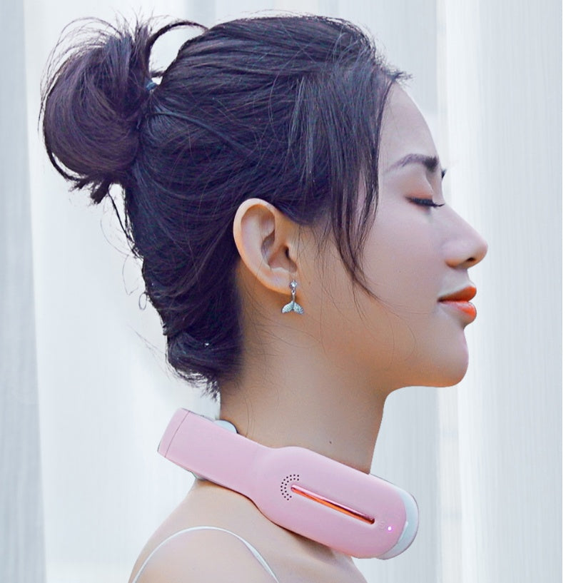 Electric Neck Massager with Remote Control | Heat Function & Deep Massage