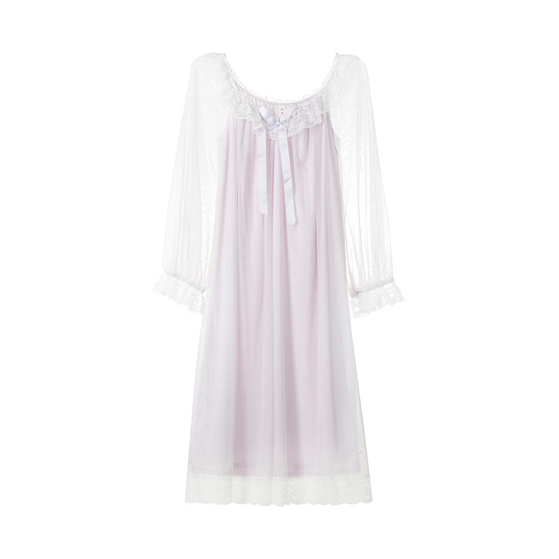 Women's Princess Long-Sleeve Pajamas – Spring Autumn Loungewear