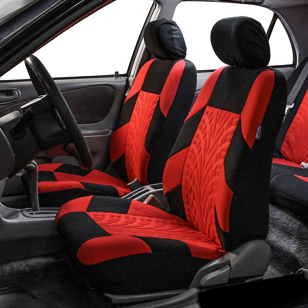 Car seat cover tire tread design protective modern universal durable