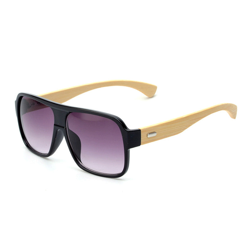 Holz Sonnenbrille eckig | Unisex | Natürliche Designer Brille