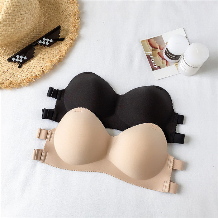 Invisible Strapless Push-Up Bra – Perfect Support & Seamless Look