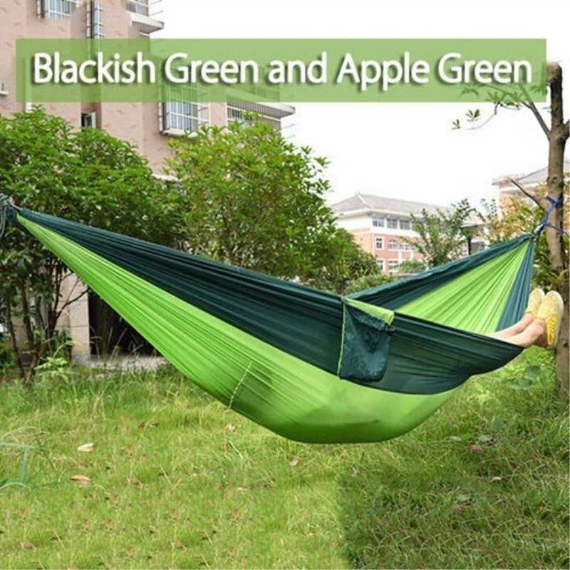 Ultralight Double Camping Hammock made from Parachute Nylon | Portable & Durable Outdoor