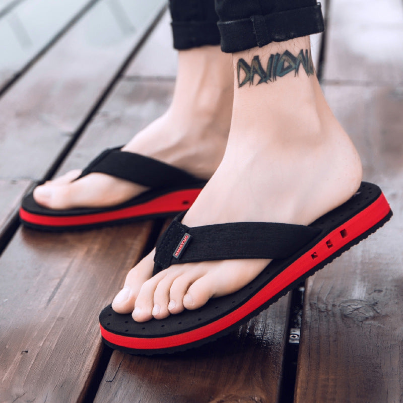 Men's Flip-Flops Herringbone | Non-slip Summer Slippers