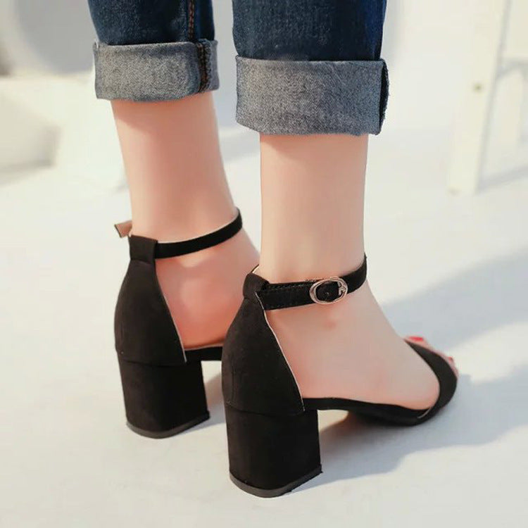 Sexy Women's Gladiator Sandals | Elegant Buckle Sandals