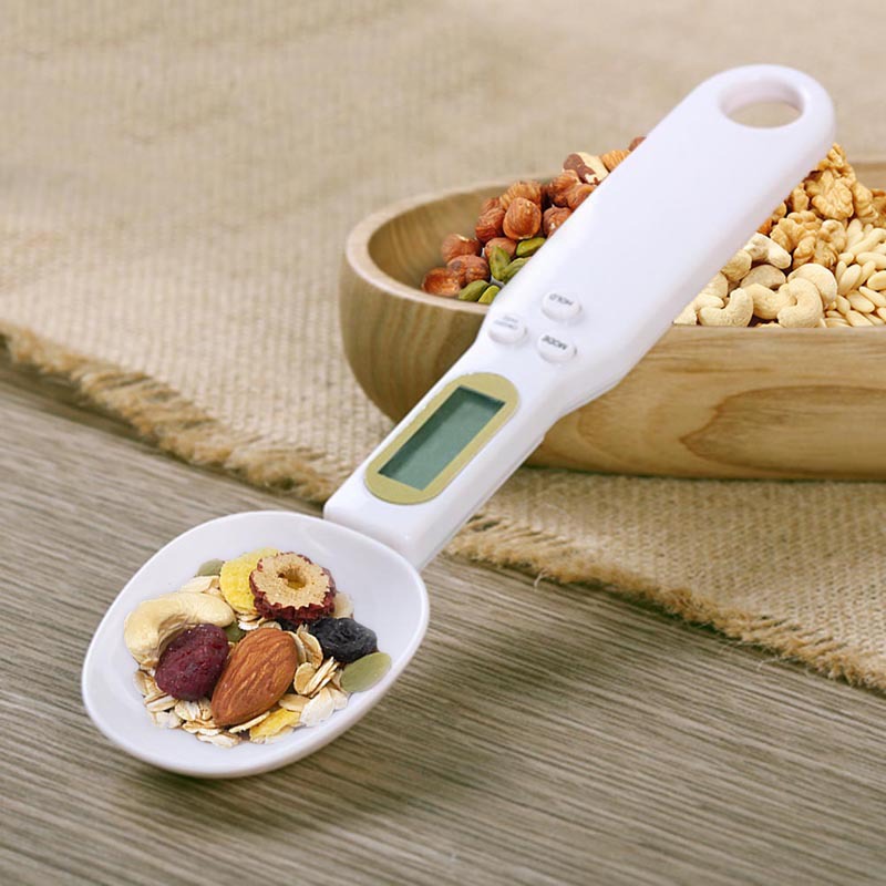 Digital Spoon Scale with LCD - Precise Kitchen Scale Measuring Spoon