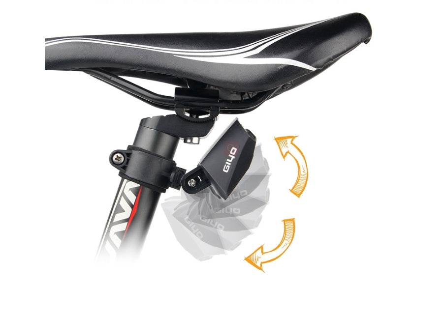 Smart LED Bike Taillight Wireless | USB Rechargeable Waterproof & Automatic