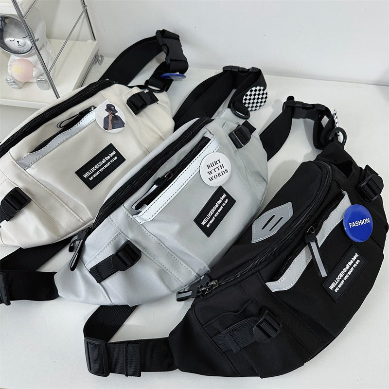 Men's Sport Chest Bag Large | Crossbody Sling Bag Fitness
