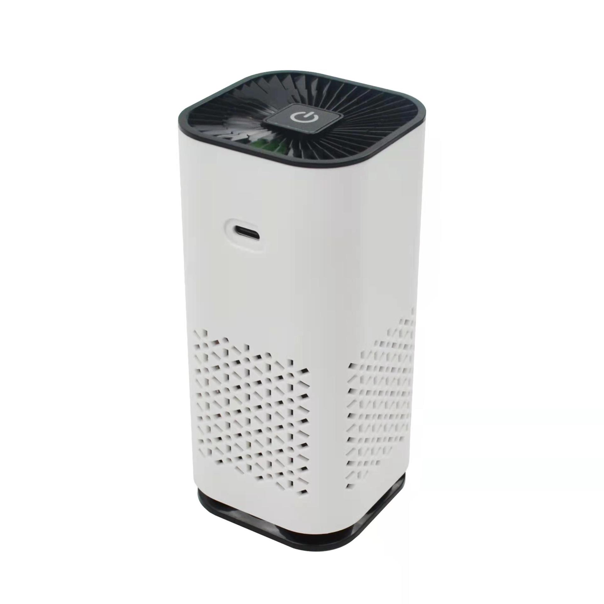 Portable Car Air Purifier - Negative Ion Air Filter for Car & Home