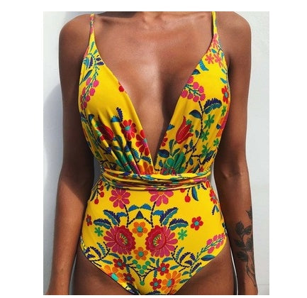 Elegant Women's Backless Monokini – Figure-Hugging One-Piece