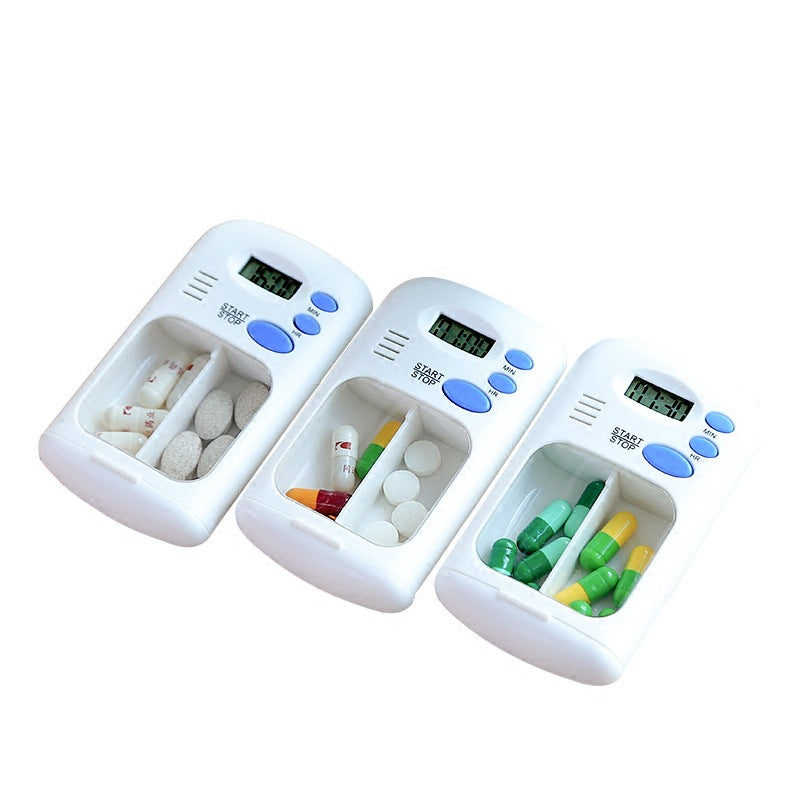 Pillen Erinnerung Box | Medikamenten Alarm LED Organizer klein