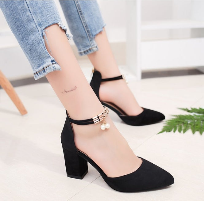 Damen High Heels Strass Büro Schuhe | elegant bequem Business Pumps