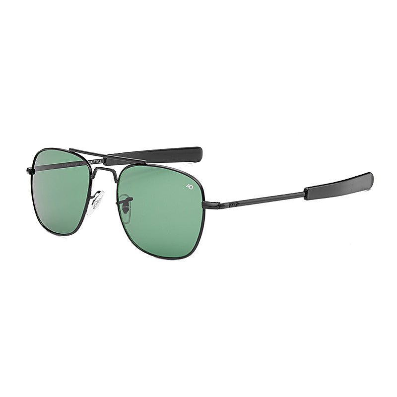 Metall Sonnenbrille Herren | Eckig | Retro Stil UV Schutz