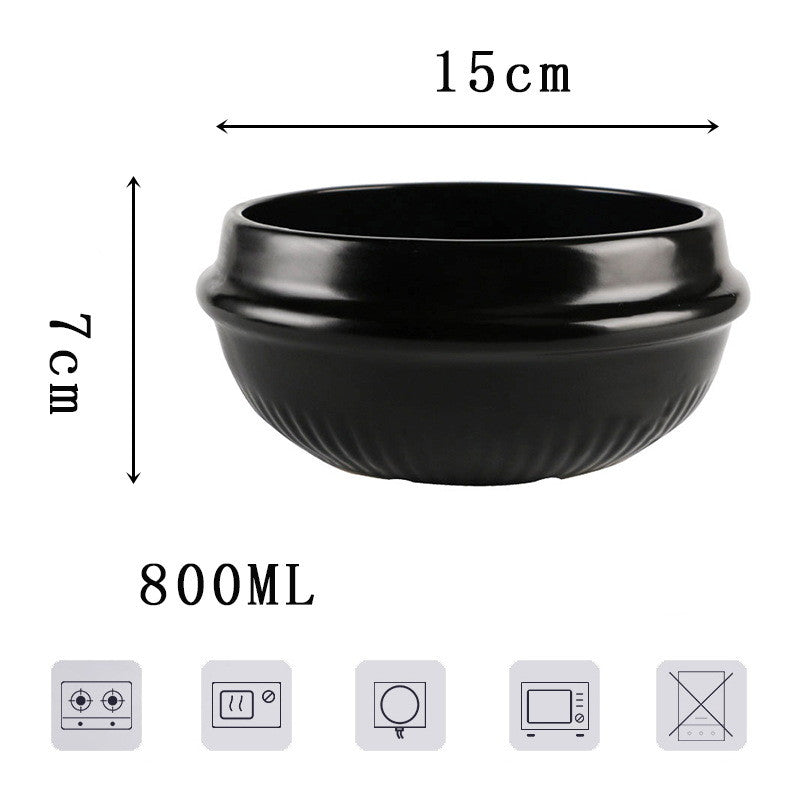Koreanische Bibimbap Keramikschüssel – Premium Ramen & Casserole Bowl