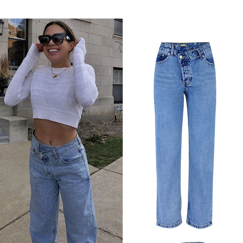 Women's Flared Denim Jeans | Elegant Trumpet Leg Jeans