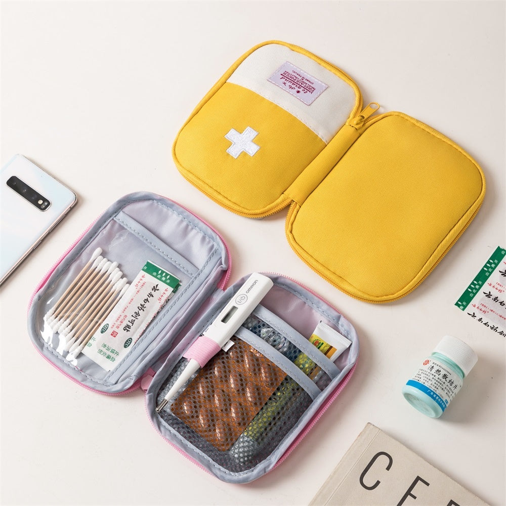 First Aid Bag | Travel Medicine Organizer Oxford Fabric