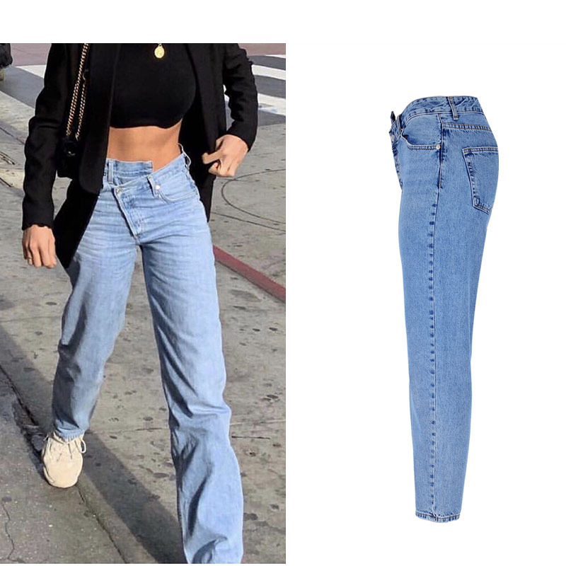 Women's Flared Denim Jeans | Elegant Trumpet Leg Jeans