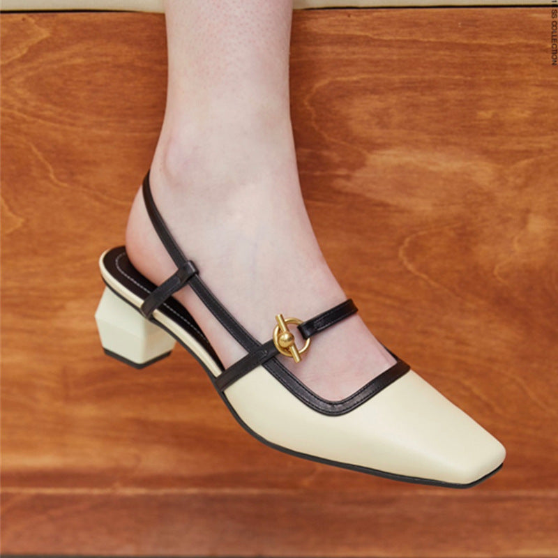Women's Block Heel Sandals | Elegant Summer High Heels