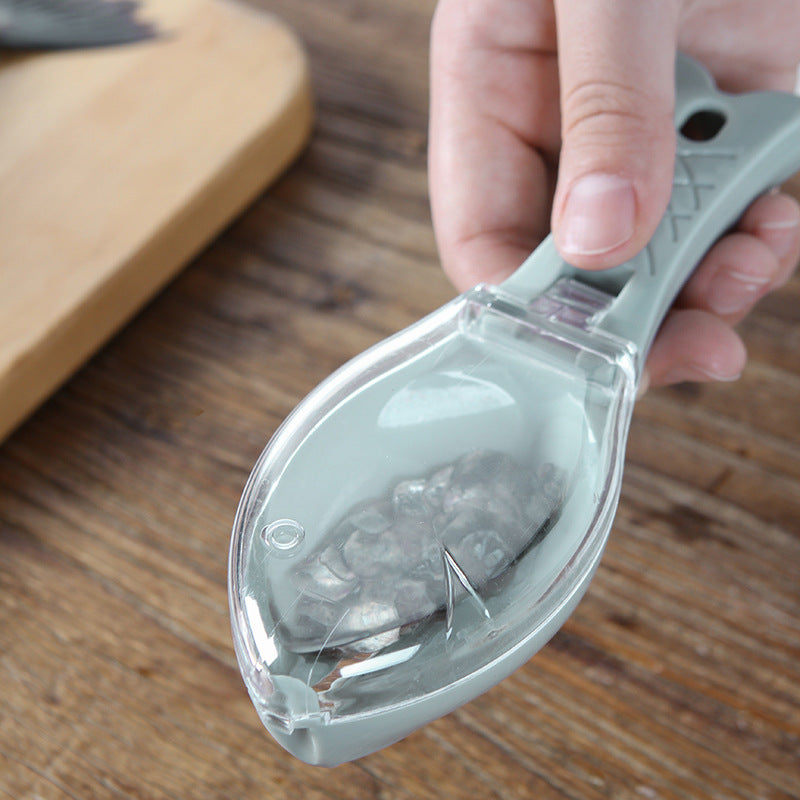 Fish Scaler Brush Stainless Steel – Professional Fish Scraper Kitchen Tool