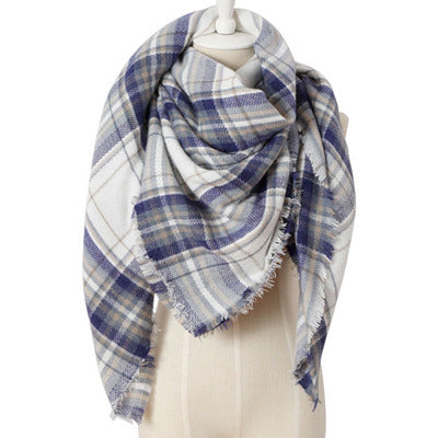 Damen Dreiecksschal Elegant | Herbst Winter Schal Stola