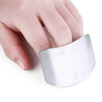 Finger Guard Cutting Aid Stainless Steel – Safe Finger Protector Kitchen