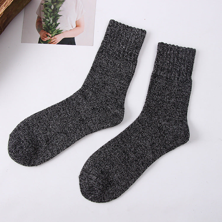 Men's Wool Socks Winter Warm | Terry Thermal Comfort