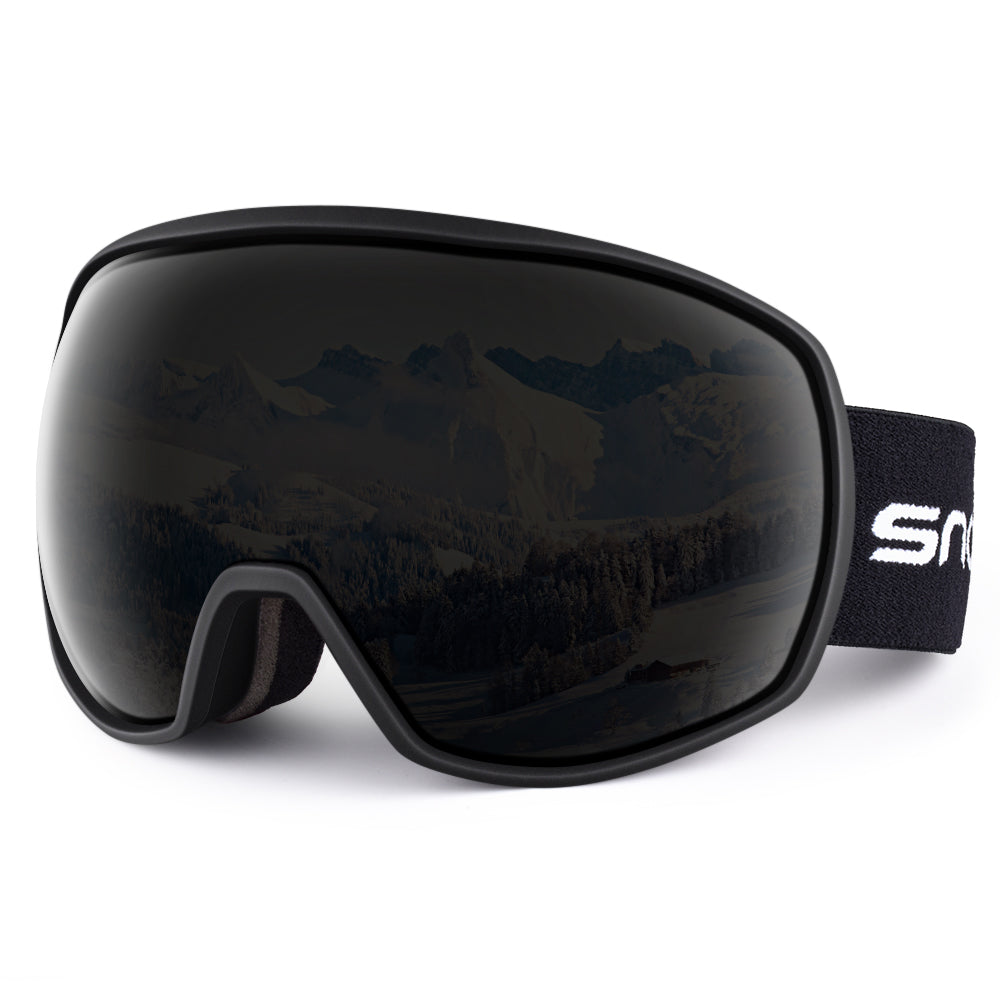 Double Lens Anti-Fog Ski Goggles | UV400 Protection Ski & Snowboard Goggles OTG