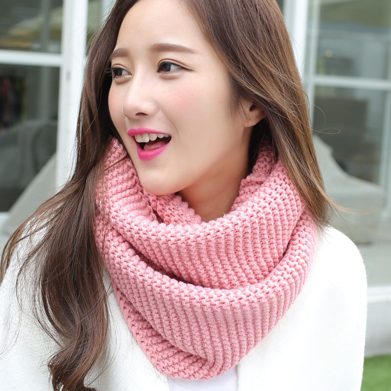 Damen Winter Schal Warm | Dick gestrickter Kuschelschal