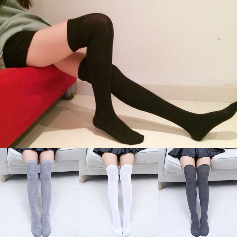 Damen Overknee Socken – Lange Komfort Kniestrümpfe Trend Style