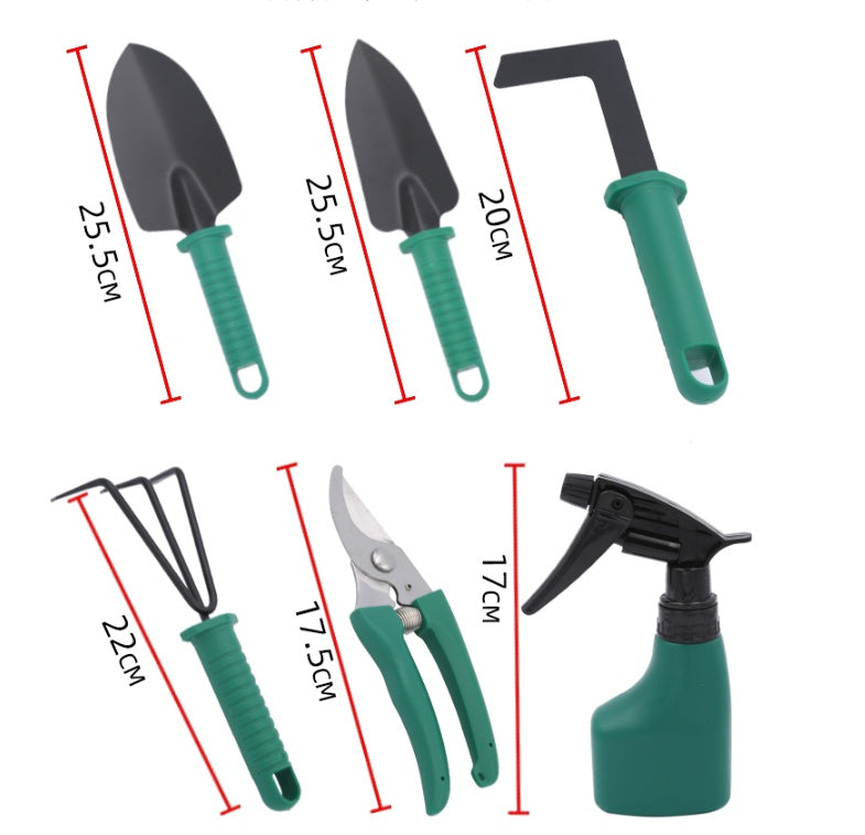 10-teiliges Gartenwerkzeug Set – Profi Gartengeräte für Pflanzenpflege