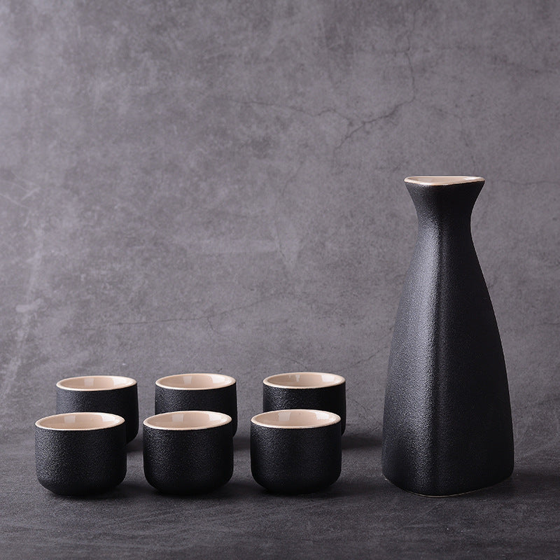 Sakura Vintage Sake Set – Elegant Japanese Serving Set
