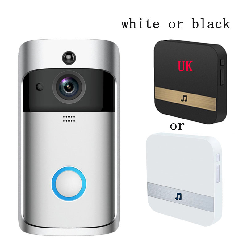 Smart Wi-Fi Video Doorbell – Wireless Security Doorbell with Camera