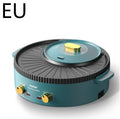 2-in-1 Hot Pot & Electric Grill – Multifunctional BBQ Grill Pan