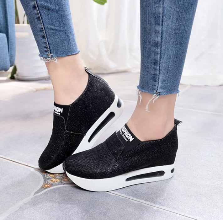Damen Elegante Sneaker – Stilvolle Fashion Freizeit Schuhe