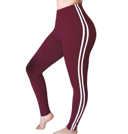 Women's Sports Leggings High Waist | Fitness Tights Color Design