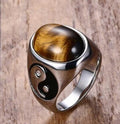 Tiger's Eye Lucky Ring