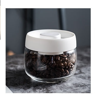 Vacuum Glass Storage Jar | Airtight Canister | Coffee Tea Storage
