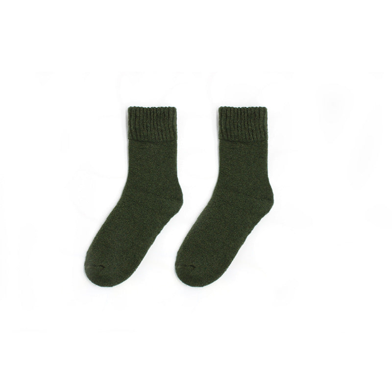Damen Wollsocken Winter Warm – Dicke Komfort Herbst Socken