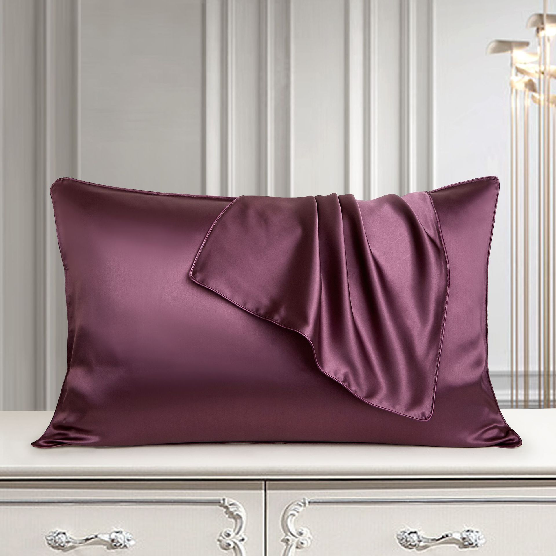 Silk Pillowcase Real | Luxury Skin-friendly Hair Care