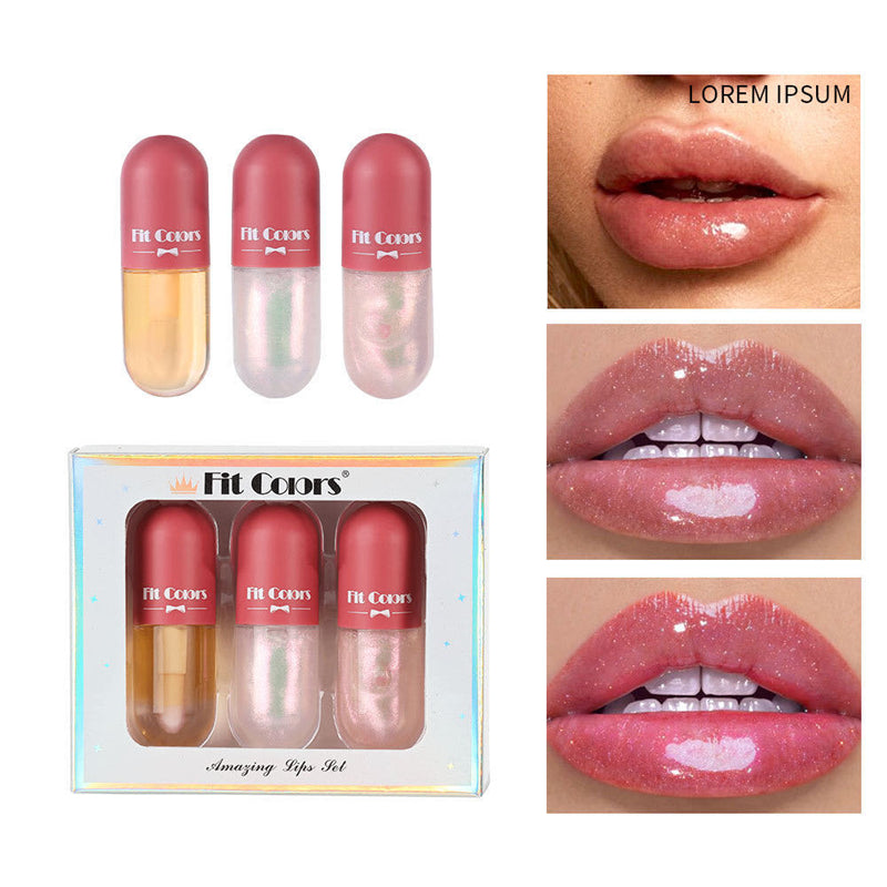 Volumen Lippenöl Lip Plumper | Pflegendes Day - Night Lip Care Gloss