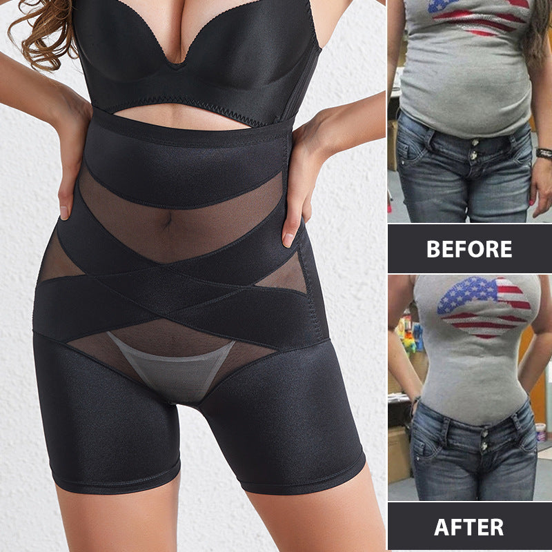Women's High-Waist Shapewear Briefs – Tummy Control, Butt Lift & Corset Effect