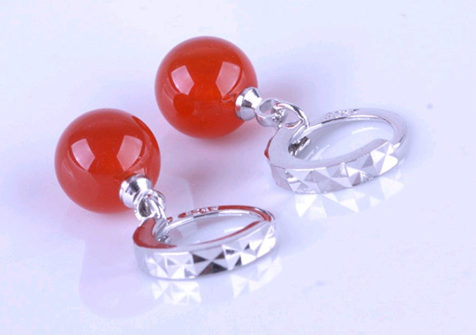 Elegante Achat-Ohrstecker – Stilvolle Naturstein Ohrringe für Damen