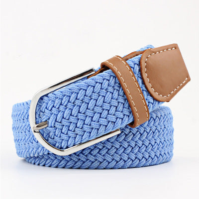 Canvas Stretch Belt Unisex | Woven Adjustable Durable Everyday