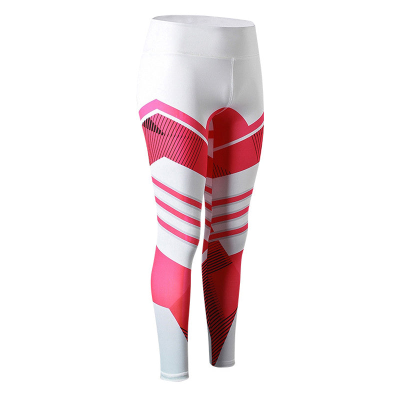 Reflective Yoga Leggings for Women | High Waist Sports Pants
