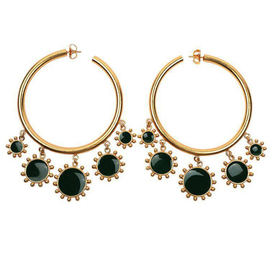 LOVE Statement Earrings - Punk Style Drop Earrings with Modern Design