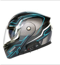Motorcycle Helmet Bluetooth FM | Smart Helmet Music Call Comfort