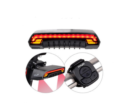 Smart LED Bike Taillight Wireless | USB Rechargeable Waterproof & Automatic