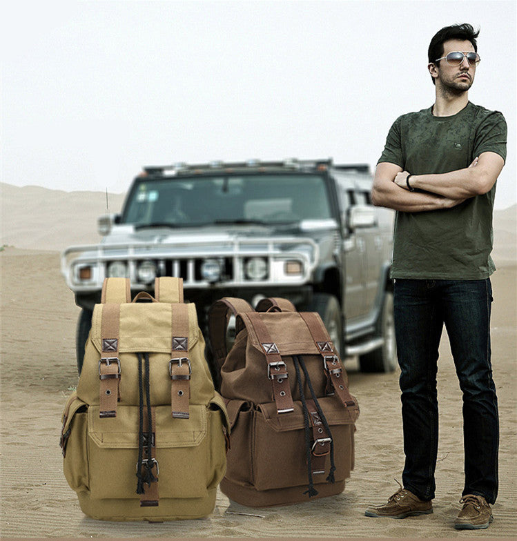 Men's Canvas Backpack | Large & Stylish for Everyday & Travel