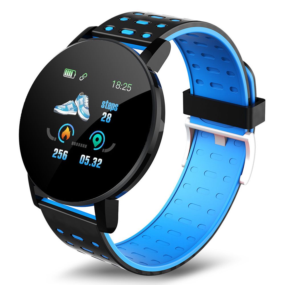 Bluetooth Smartwatch with Fitness Tracker | Heart Rate Sleep Monitor & Notifications