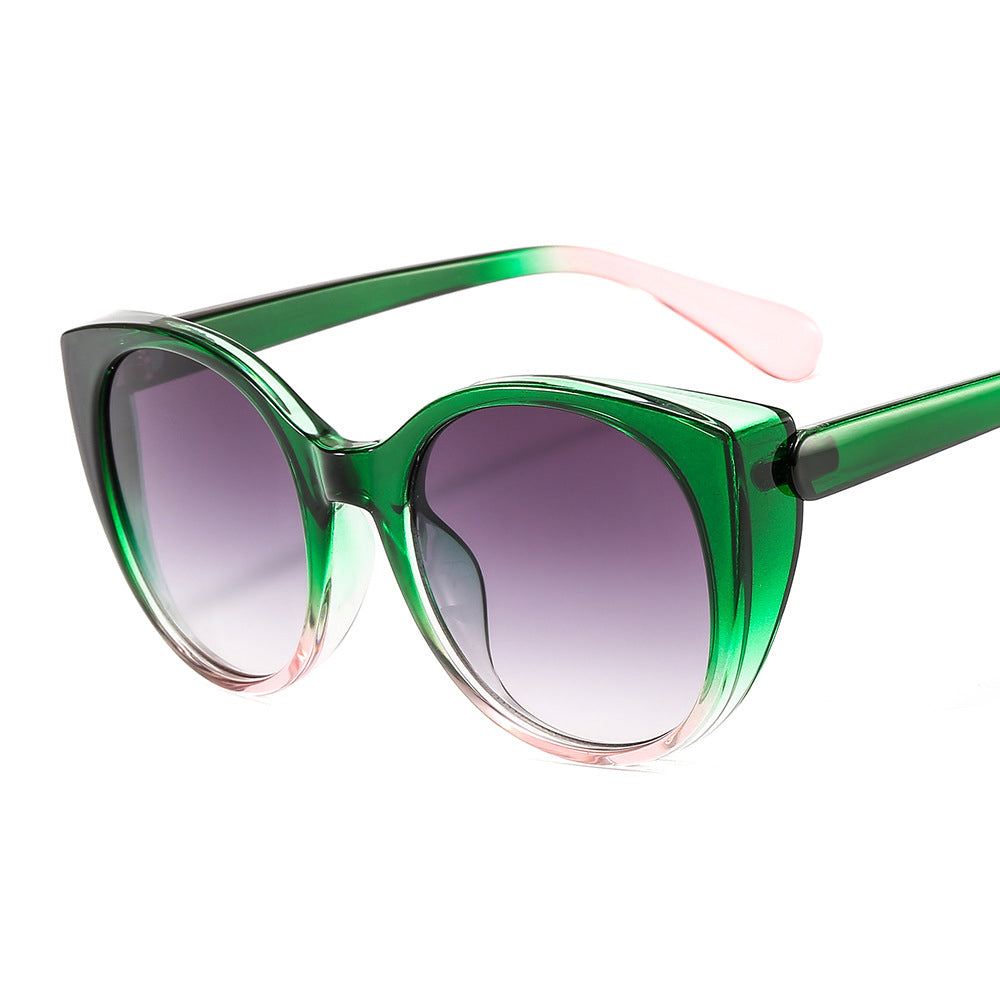 Unisex Sonnenbrille Color Block – Trendige Fashion Brille