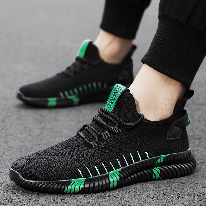 Herren Mesh Running Sneaker Leicht Atmungsaktiv Sport Schuhe